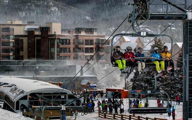 peak nine neighborhood offers ski terrain access for all skiing abilities