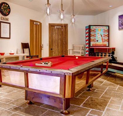 many breckenridge vacation rentals in the highlands neighborhood offer game rooms some with ping pong