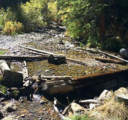 the sawmill reservoir hike is located near breckenridge lodging in the four oclock neighborhood