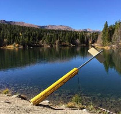 picnics and fishing are a popular activity at breckenridge's sawmill reservoir, an easy hike from the four oclock neighborhood